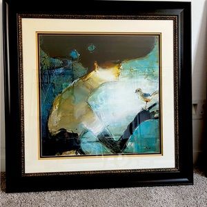 Large framed print from Z Gallerie